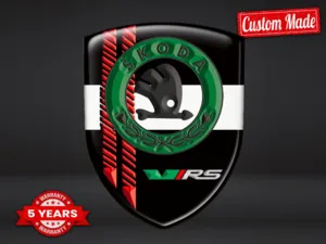 Skoda Personalisierte Autoembleme Edition Modern Pro